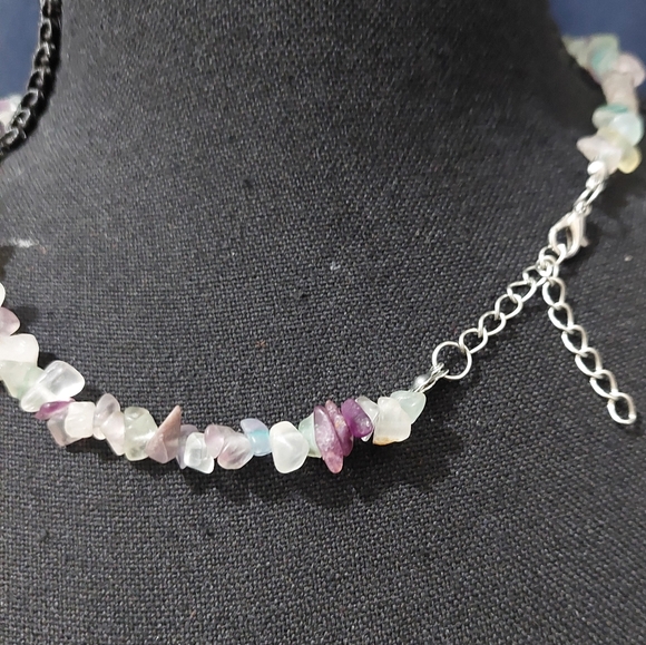 📣 LAST CALL📣 100% Authentic Handmade Fluorite choker necklace - Picture 4 of 15